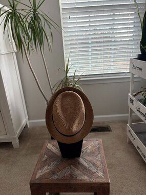Sonoma Goods For Life Women's Natural (Tan) Packable Classic Fedora Size OS